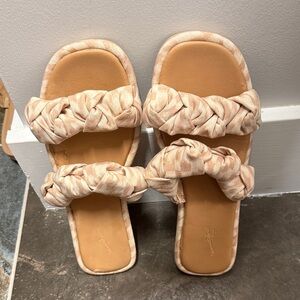 Universal Thread Braided Cream Sandals